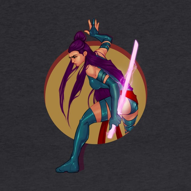 Psylocke by tattts